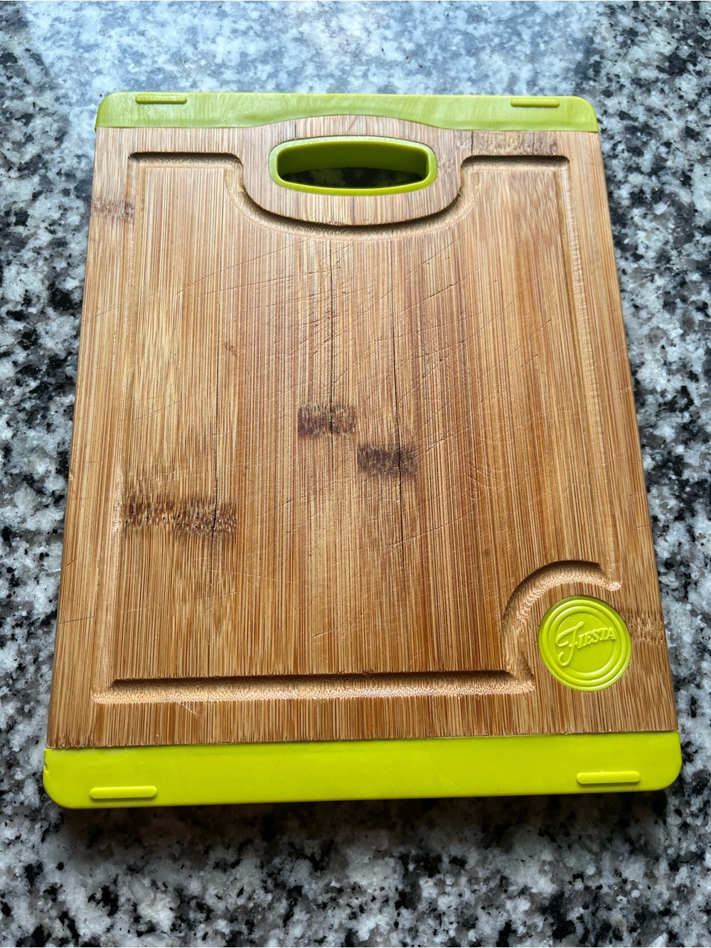 Fiesta Cutting Board in Natural Brown